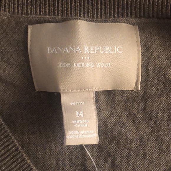 100% Merino Wool Banana Republic Sweater (US PM) - Picture 3 of 3